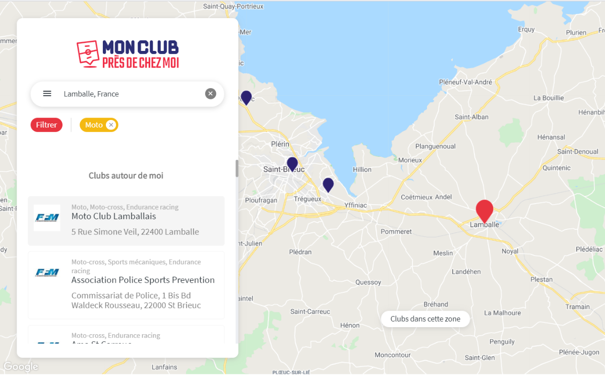 Mon club