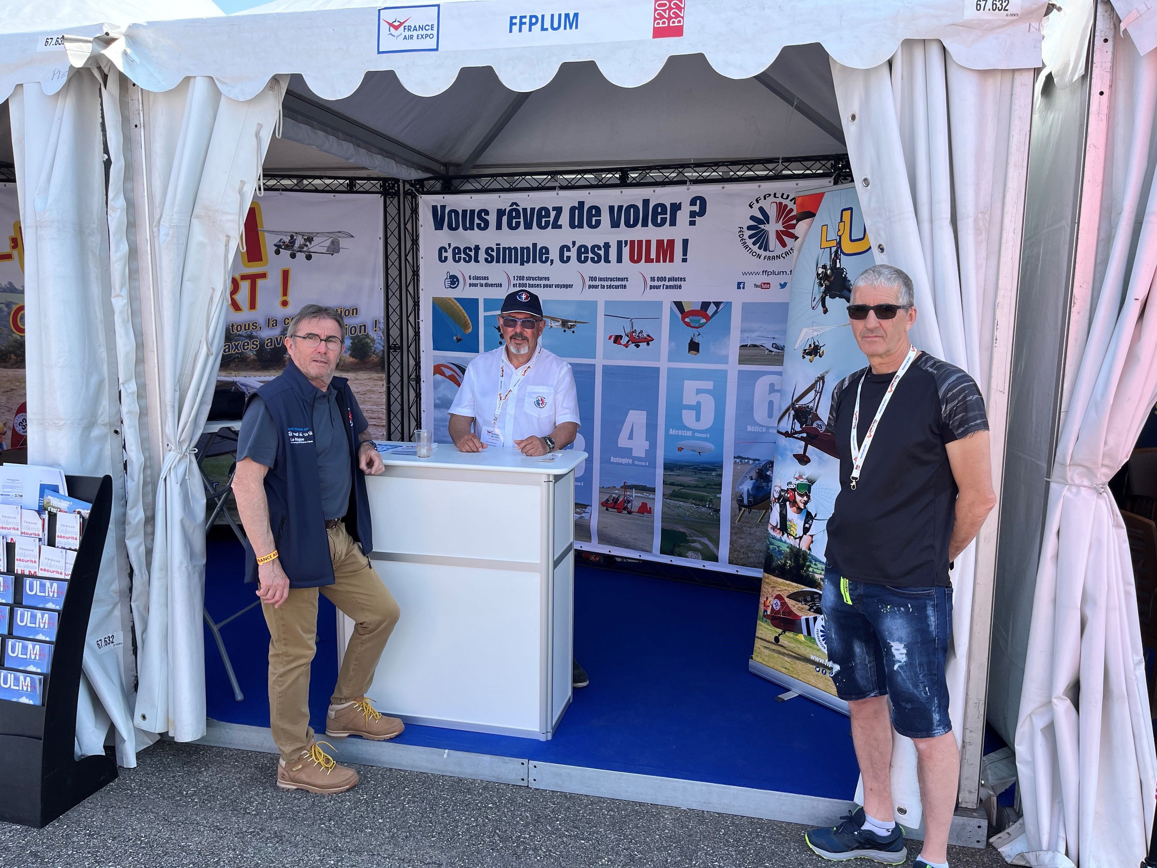 France Air Expo prsence de la FFPLUM