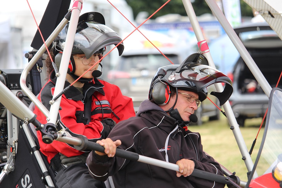 Les vainqueurs des Microlight en action